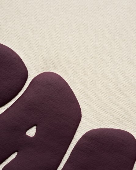 Everyday Hoodie Print Cream Man & Women - Image 8