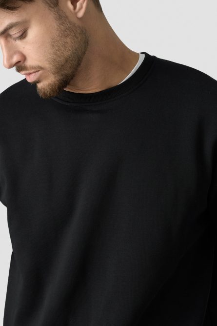 Everyday Crewneck Black - Image 3