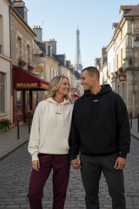 Everyday Relaxed New Hoodie Print White - Image 5