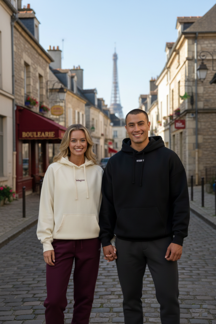 Everyday Relaxed New Hoodie Print White - Image 6